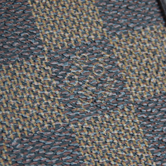 LOUIS VUITTON Bifold Wallet N61668 Damier Brown Compact zip Women Used Authentic
