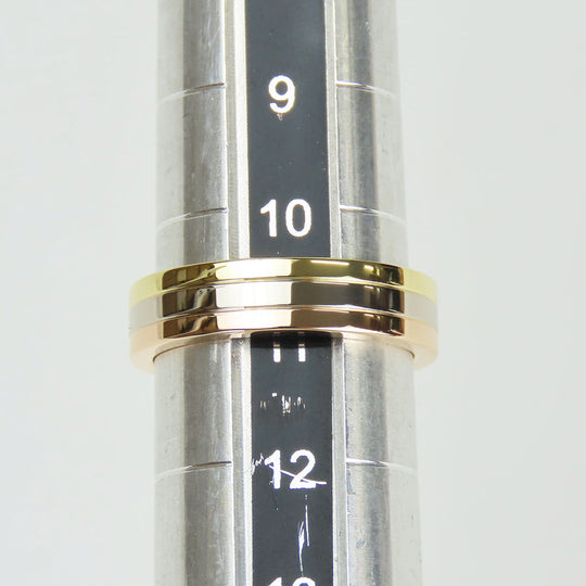 CARTIER Ring K18 Yellow Gold, K18 Pink Gold, K18WG Three color Vendome Trinity Women Used Authentic