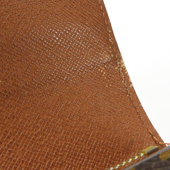 LOUIS VUITTON Long Wallet Purse M61734 Monogram Brown Portefeuille Sara Women Used Authentic