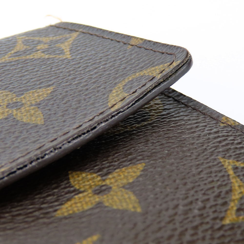 LOUIS VUITTON Long Wallet Purse M61734 Monogram Brown Portefeuille Sara Women Used Authentic