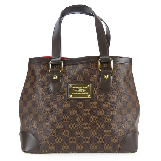 LOUIS VUITTON Tote Bag N51205 Damier Ebene HamsteadPM Women Used Authentic