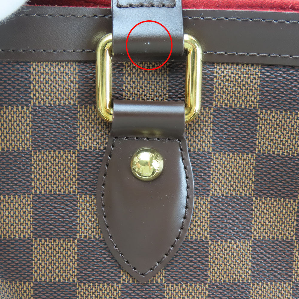 LOUIS VUITTON Tote Bag N51205 Damier Ebene HamsteadPM Women Used Authentic