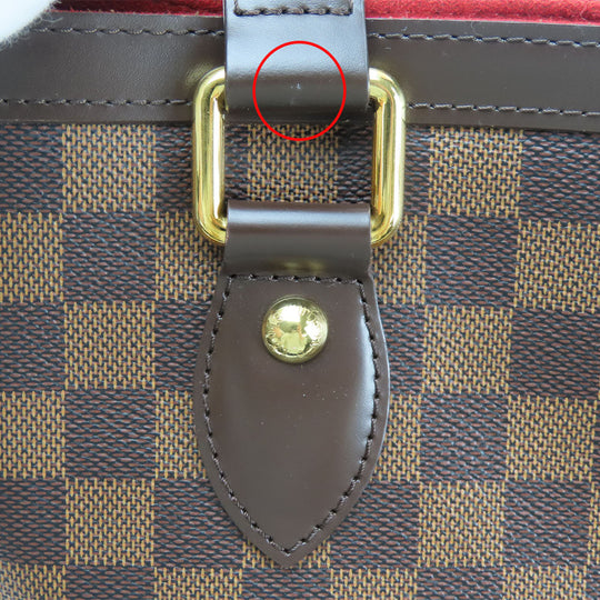 LOUIS VUITTON Tote Bag N51205 Damier Ebene HamsteadPM Women Used Authentic