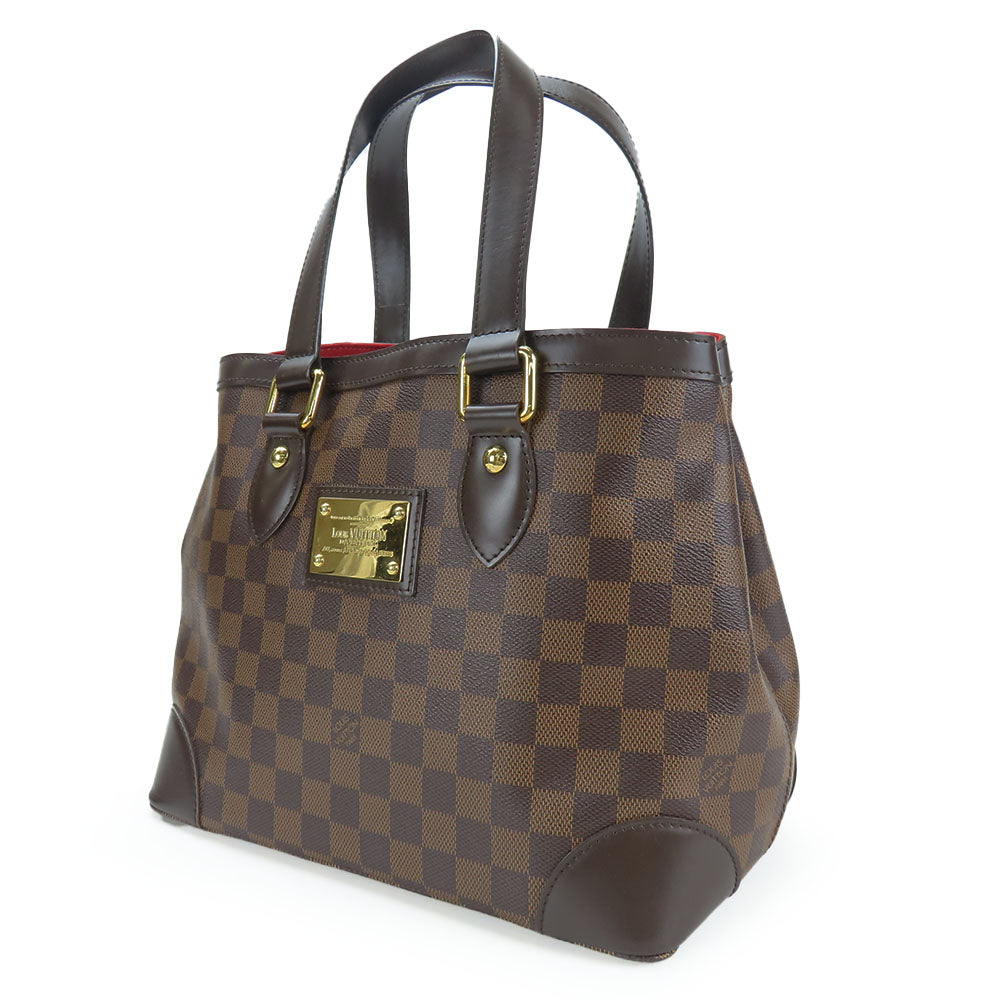 LOUIS VUITTON Tote Bag N51205 Damier Ebene HamsteadPM Women Used Authentic