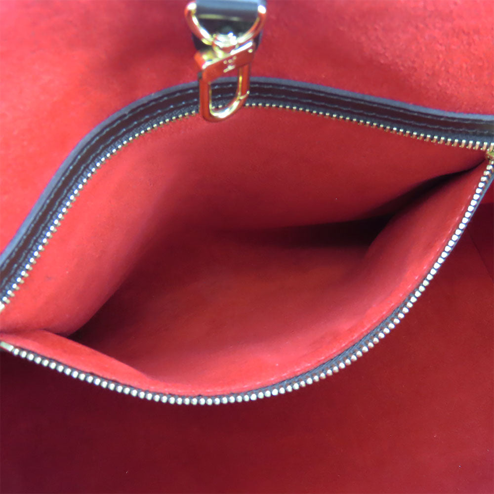 LOUIS VUITTON Tote Bag N51205 Damier Ebene HamsteadPM Women Used Authentic