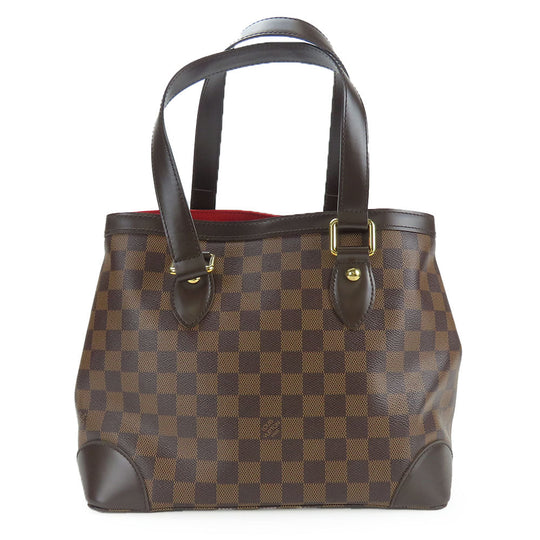 LOUIS VUITTON Tote Bag N51205 Damier Ebene HamsteadPM Women Used Authentic