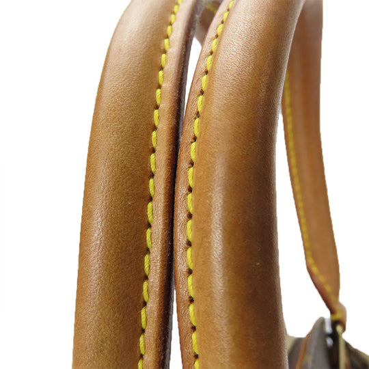 LOUIS VUITTON Handbag M51127 Monogram, Tanned Leather Brown EllipsePM Women Used Authentic