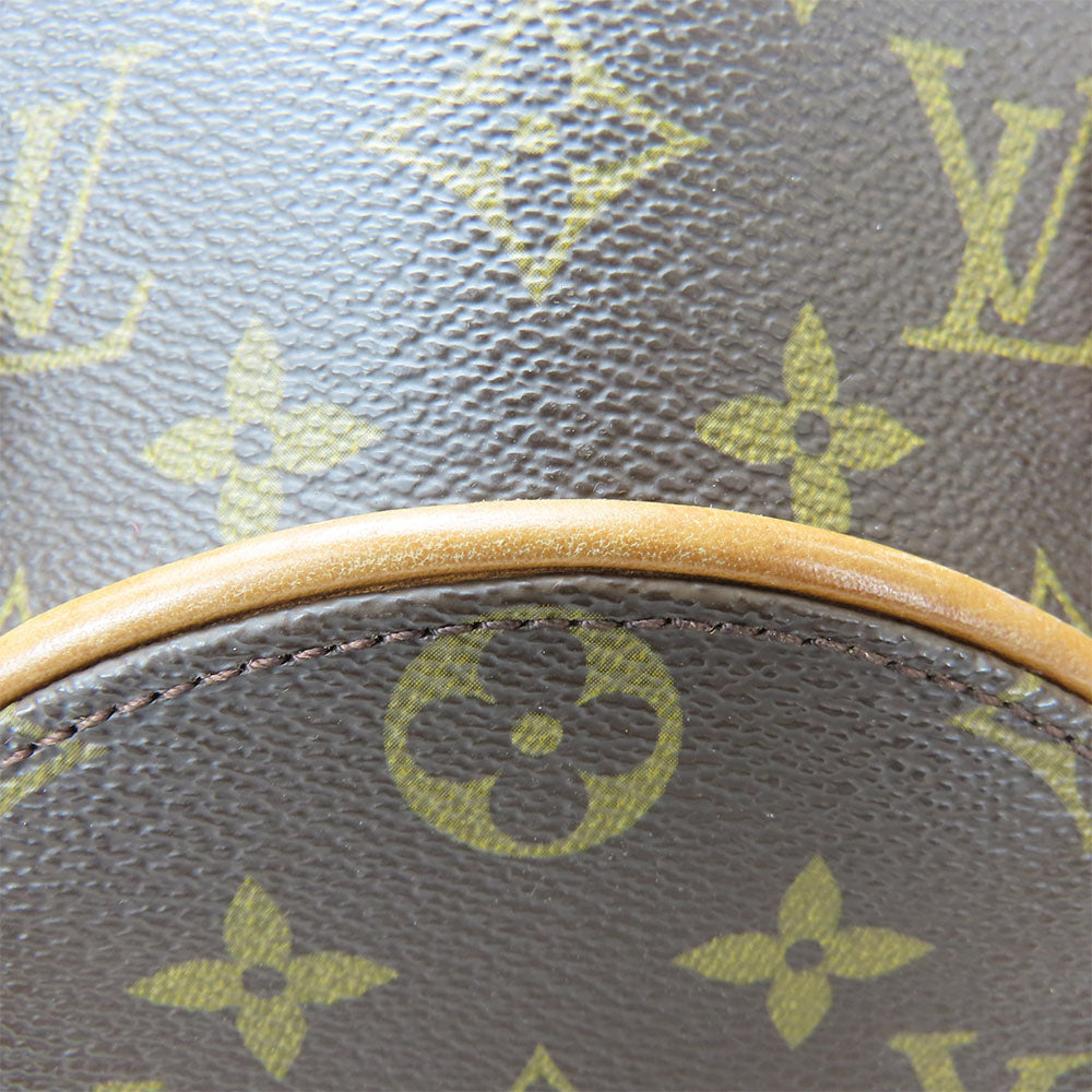 LOUIS VUITTON Handbag M51127 Monogram, Tanned Leather Brown EllipsePM Women Used Authentic