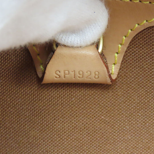LOUIS VUITTON Handbag M51127 Monogram, Tanned Leather Brown EllipsePM Women Used Authentic