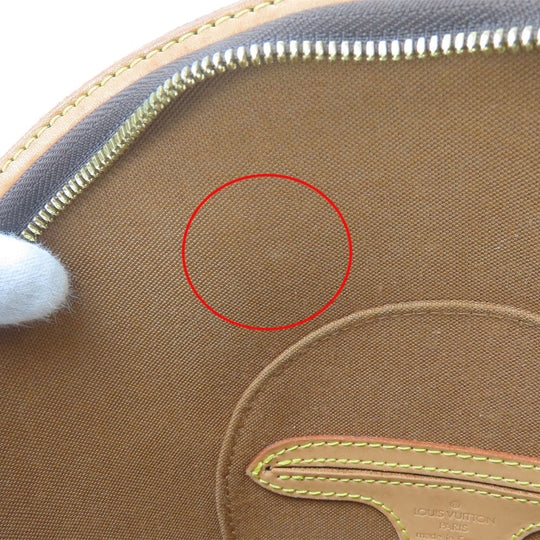 LOUIS VUITTON Handbag M51127 Monogram, Tanned Leather Brown EllipsePM Women Used Authentic