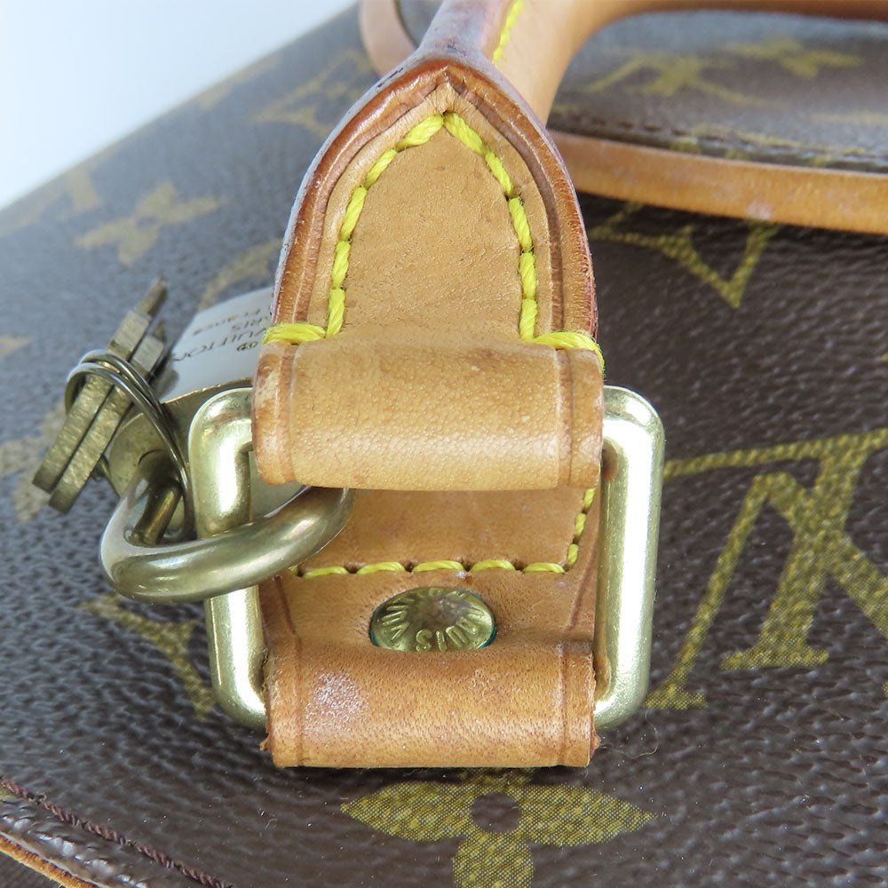LOUIS VUITTON Handbag M51127 Monogram, Tanned Leather Brown EllipsePM Women Used Authentic