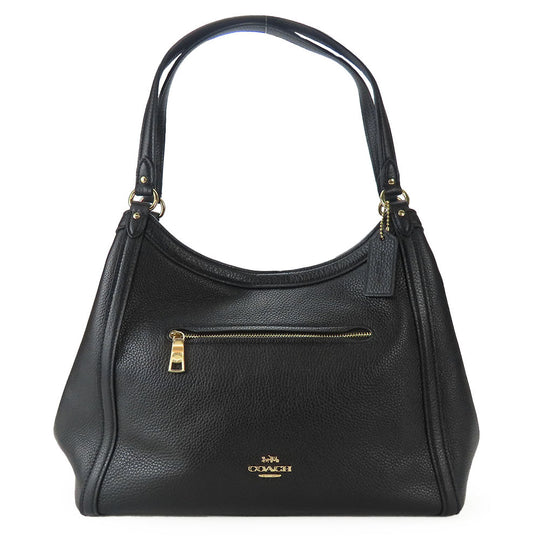 COACH Tote Bag C6231 leather black Women Used Authentic