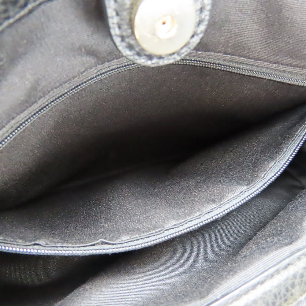 COACH Tote Bag C6231 leather black Women Used Authentic