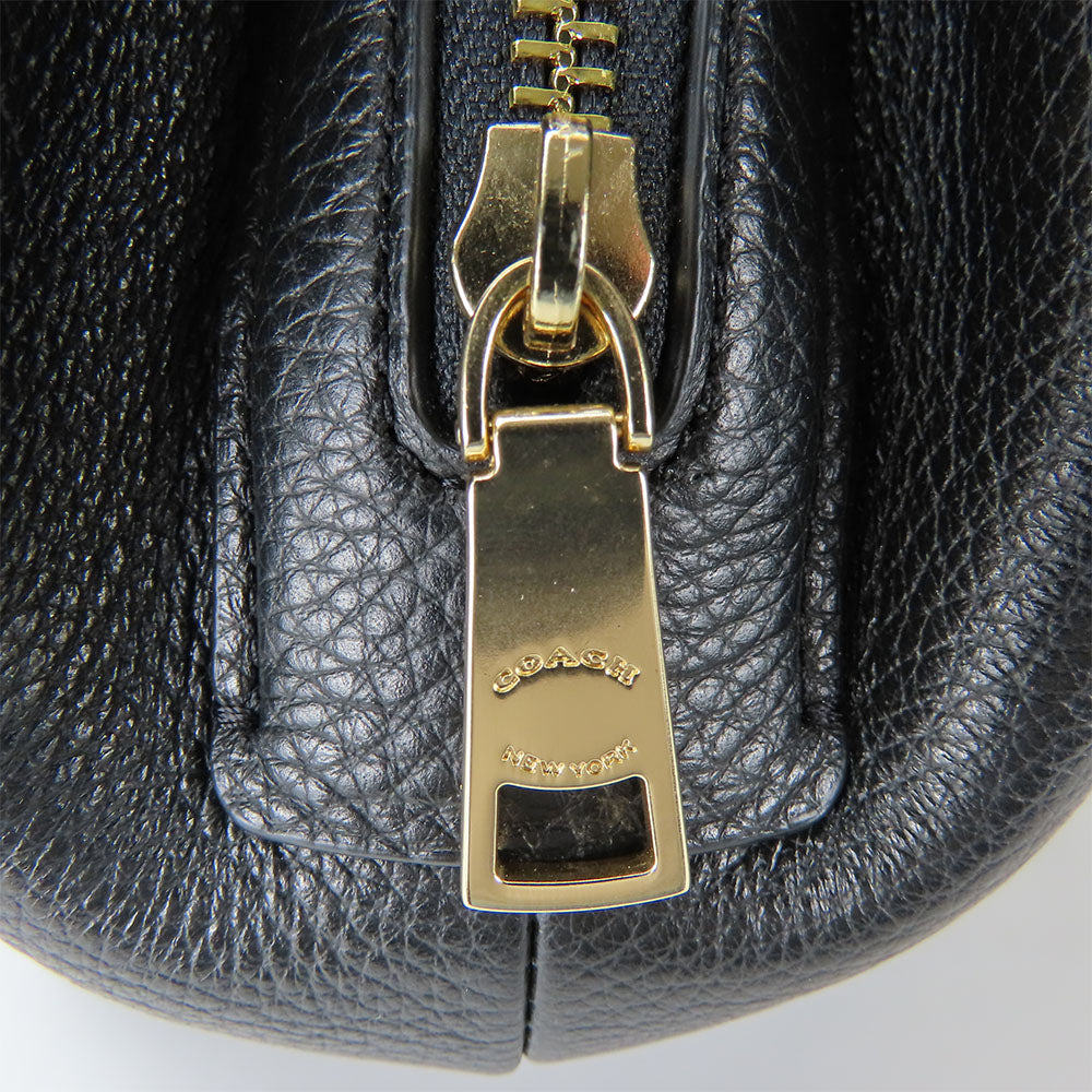 COACH Tote Bag C6231 leather black Women Used Authentic