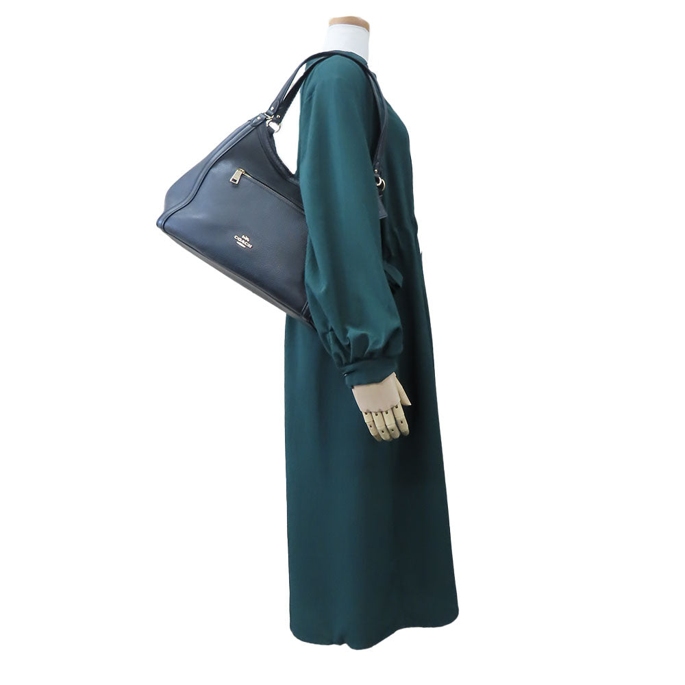 COACH Tote Bag C6231 leather black Women Used Authentic