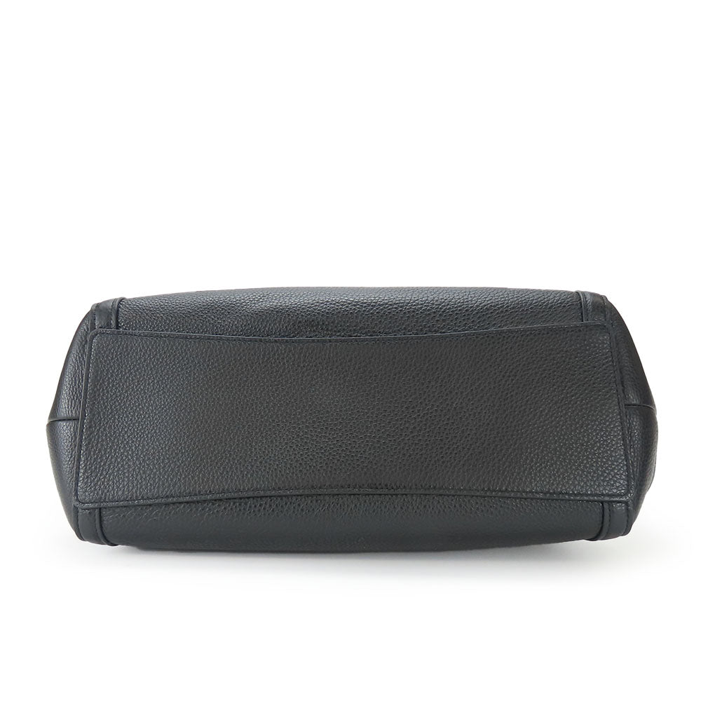 COACH Tote Bag C6231 leather black Women Used Authentic