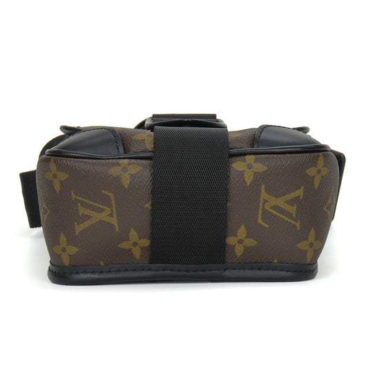 LOUIS VUITTON Shoulder Bag M46442 Monogram macacer Brown archie messenger mens Used Authentic