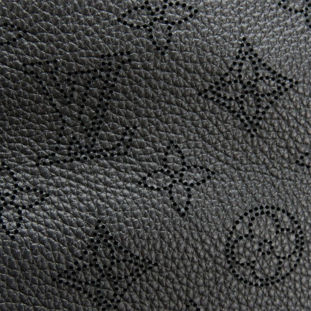 LOUIS VUITTON Shoulder Bag M56073 Monogram Mahina black Beauvre Hobo Women Used Authentic
