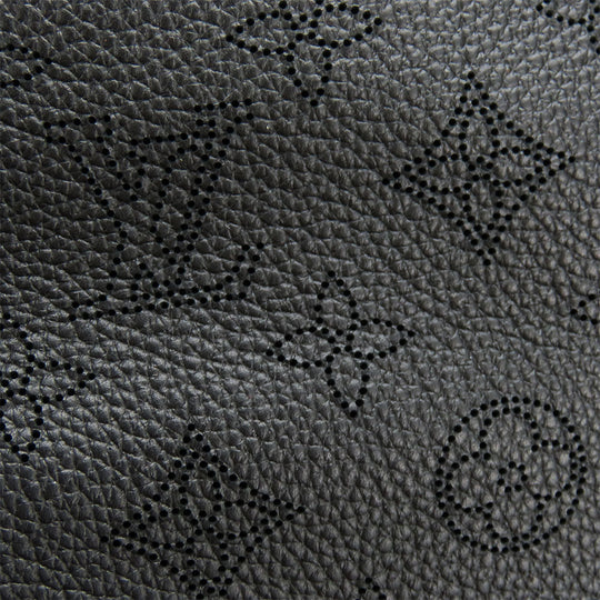 LOUIS VUITTON Shoulder Bag M56073 Monogram Mahina black Beauvre Hobo Women Used Authentic