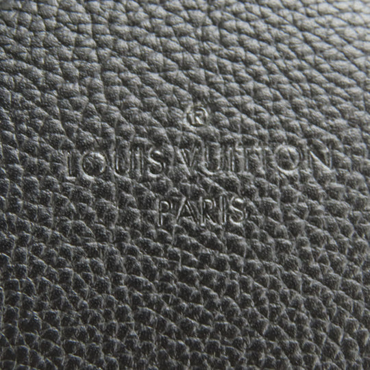 LOUIS VUITTON Shoulder Bag M56073 Monogram Mahina black Beauvre Hobo Women Used Authentic