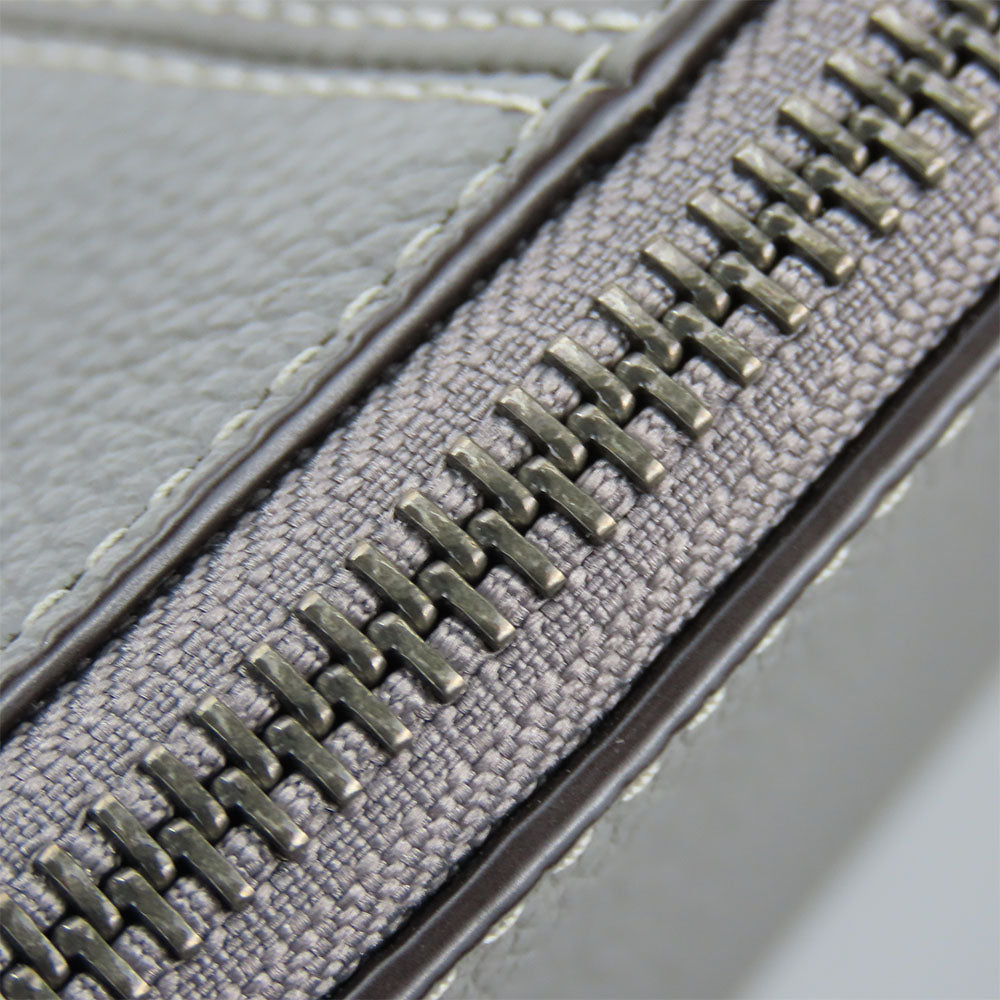 COACH Shoulder Bag 21378 leather gray