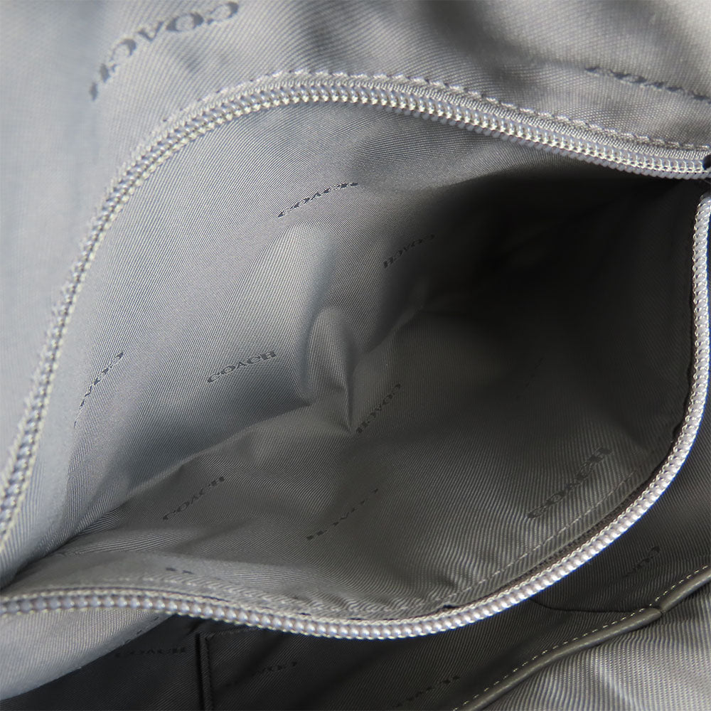 COACH Shoulder Bag 21378 leather gray