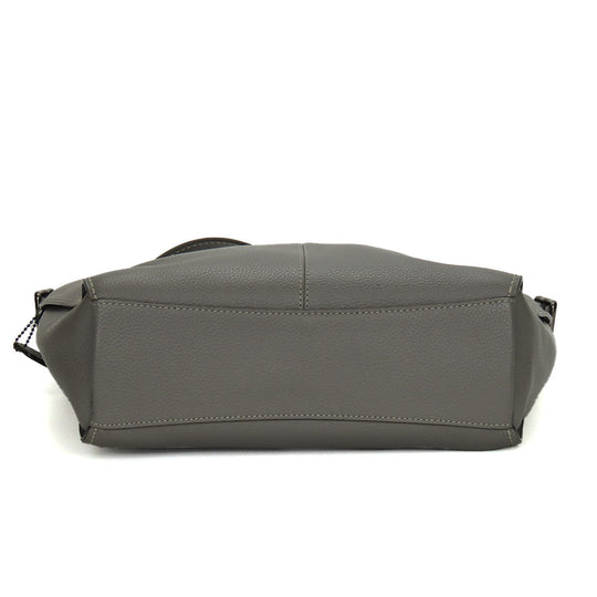 COACH Shoulder Bag 21378 leather gray