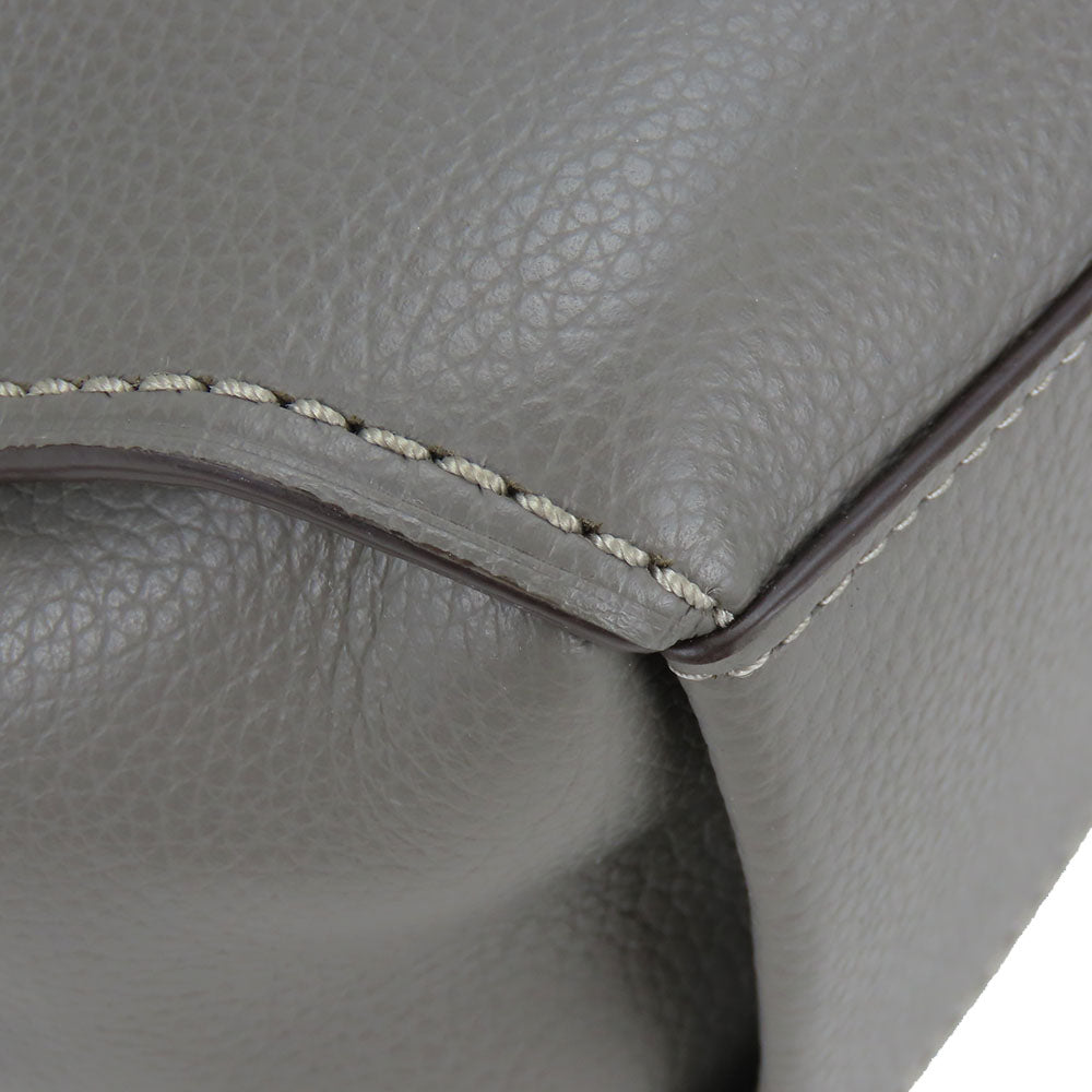 COACH Shoulder Bag 21378 leather gray