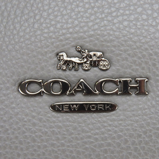 COACH Shoulder Bag 21378 leather gray