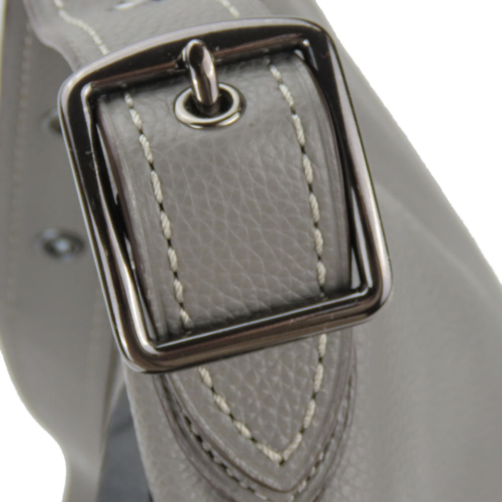 COACH Shoulder Bag 21378 leather gray