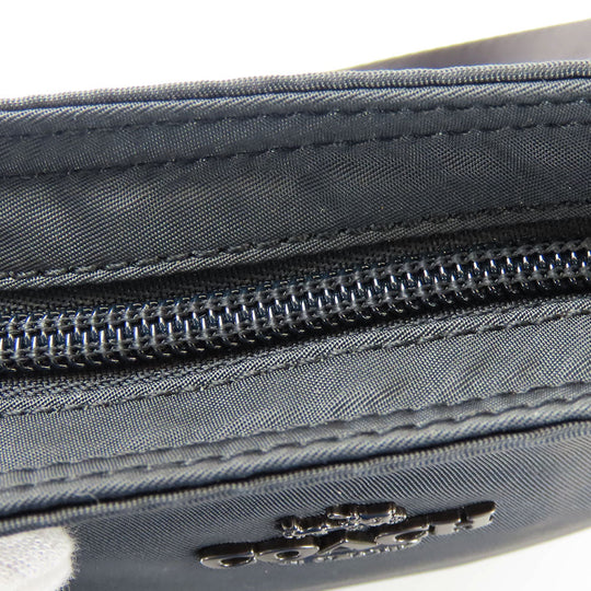 COACH Shoulder Bag F22346 Nylon black Women Used Authentic