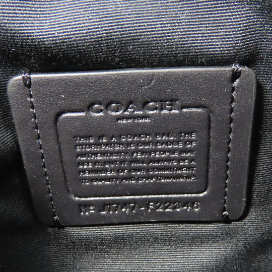 COACH Shoulder Bag F22346 Nylon black Women Used Authentic