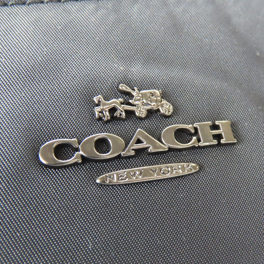 COACH Shoulder Bag F22346 Nylon black Women Used Authentic