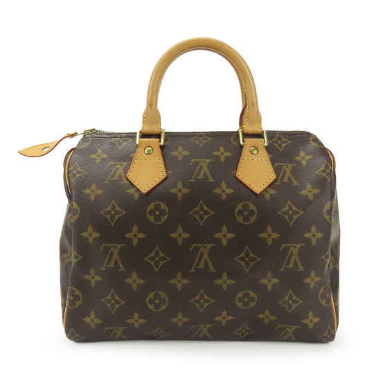 LOUIS VUITTON Handbag M41528 Monogram Brown Speedy 25 Women Used Authentic