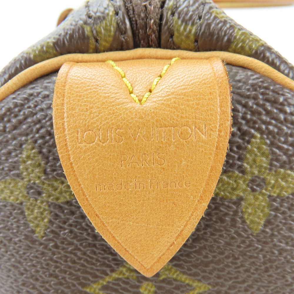 LOUIS VUITTON Handbag M41528 Monogram Brown Speedy 25 Women Used Authentic