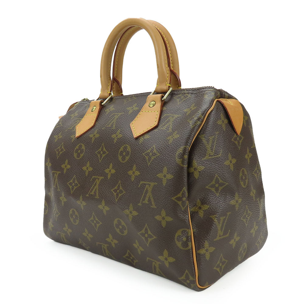 LOUIS VUITTON Handbag M41528 Monogram Brown Speedy 25 Women Used Authentic