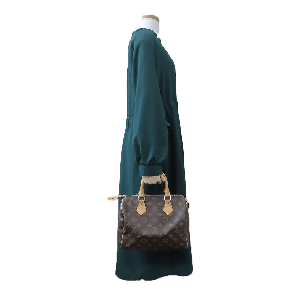 LOUIS VUITTON Handbag M41528 Monogram Brown Speedy 25 Women Used Authentic