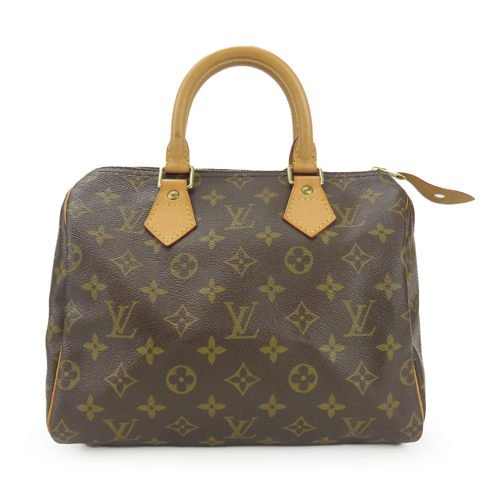 LOUIS VUITTON Handbag M41528 Monogram Brown Speedy 25 Women Used Authentic