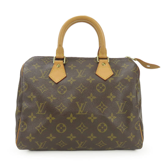 LOUIS VUITTON Handbag M41528 Monogram Brown Speedy 25 Women Used Authentic