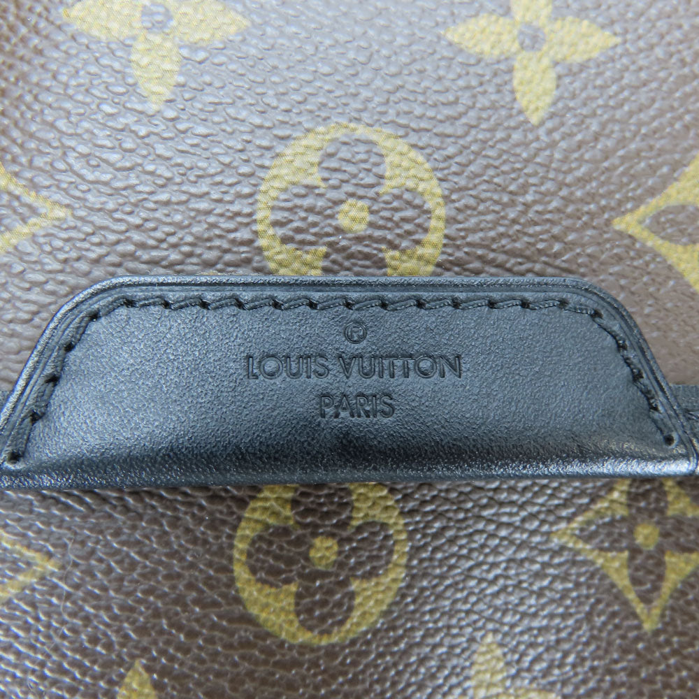 LOUIS VUITTON Shoulder Bag M56715 Monogram macacer Brown Bus MM unisex(Unisex) Used Authentic