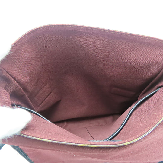 LOUIS VUITTON Shoulder Bag M56715 Monogram macacer Brown Bus MM unisex(Unisex) Used Authentic