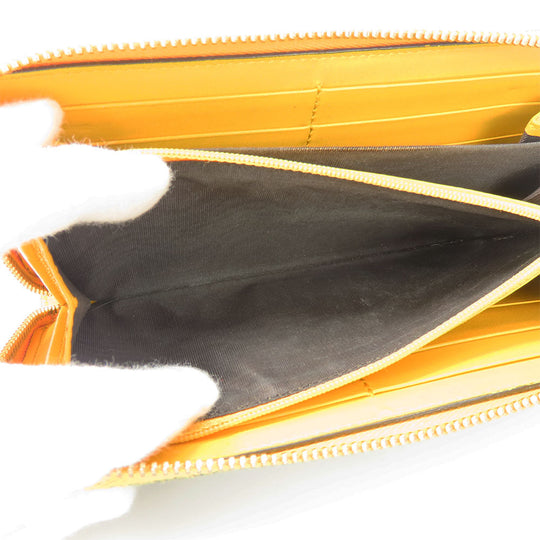 GUCCI Long Wallet Purse 506279 GG Supreme Canvas beige Women Used Authentic