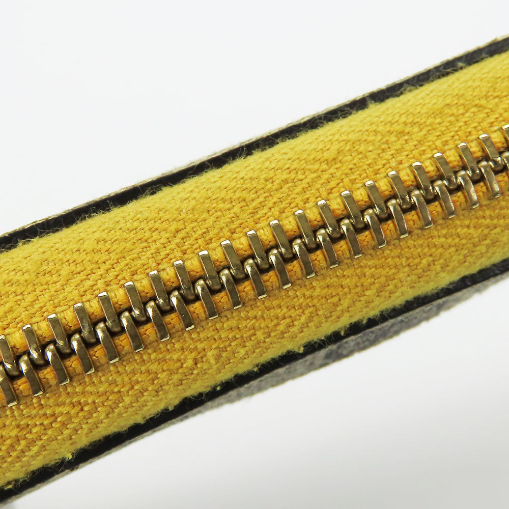 GUCCI Long Wallet Purse 506279 GG Supreme Canvas beige Women Used Authentic