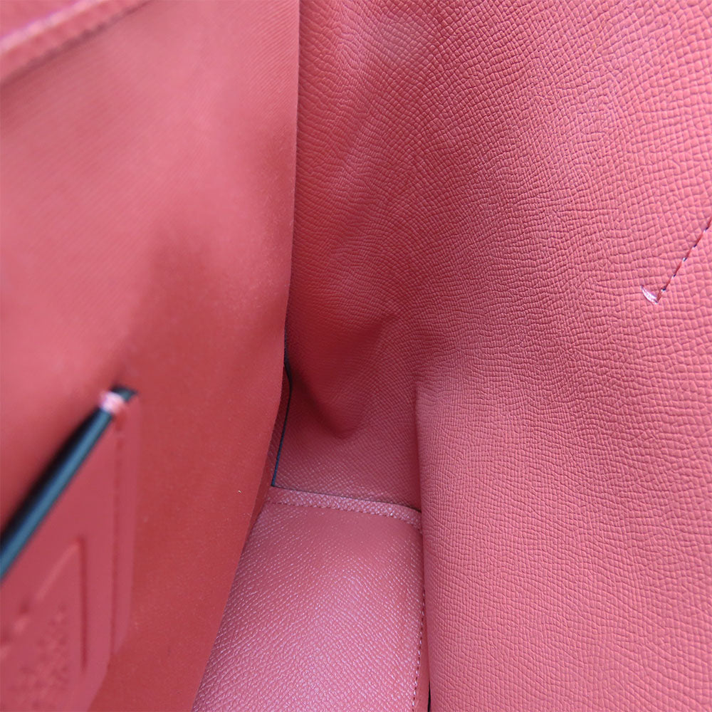 COACH Tote Bag 91140 Denim, Leather blue Women Used Authentic