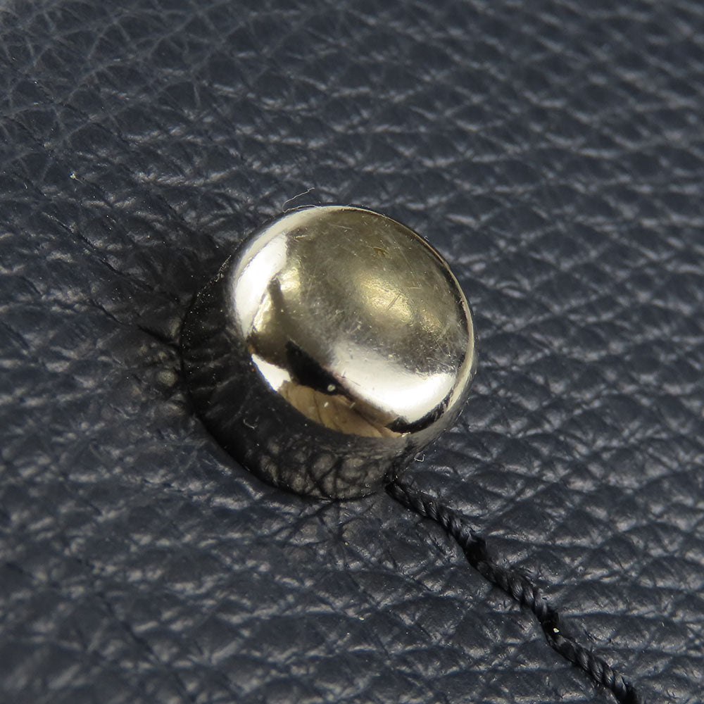 COACH Tote Bag 91140 Denim, Leather blue Women Used Authentic