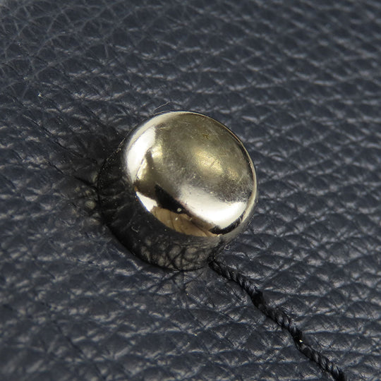 COACH Tote Bag 91140 Denim, Leather blue Women Used Authentic