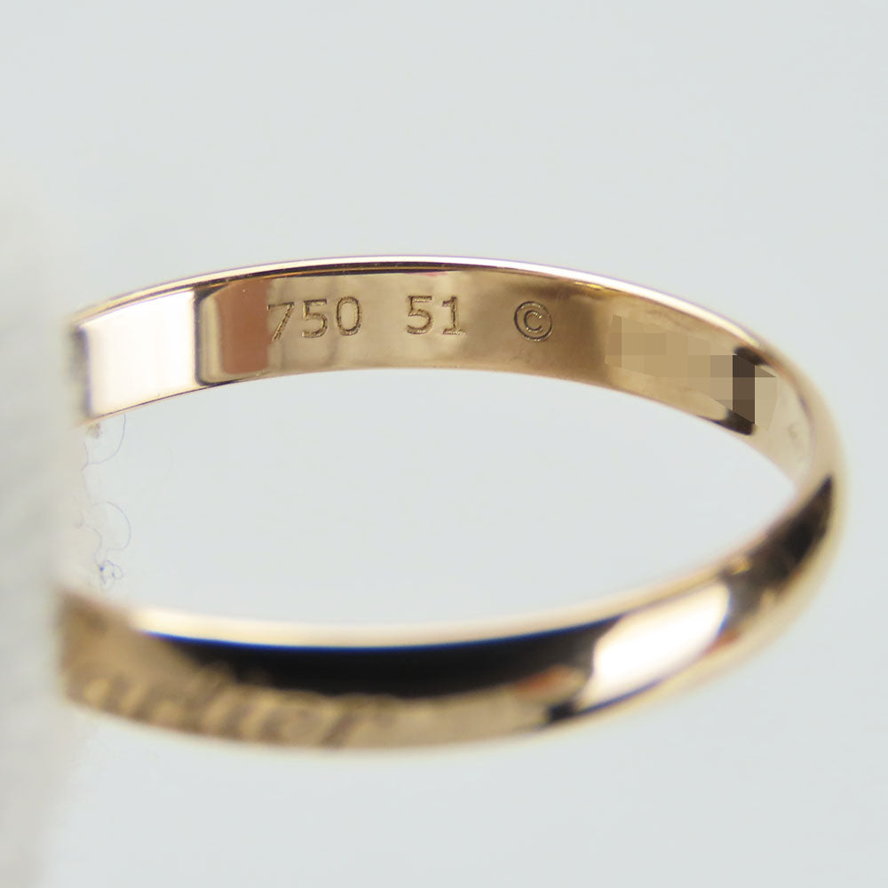 CARTIER Ring K18 Yellow Gold, K18 Pink Gold, K18WG Three color Small Trinity Women 51 Used Authentic