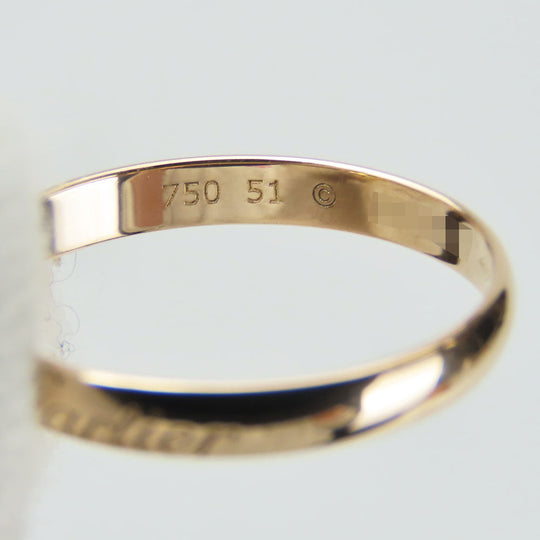 CARTIER Ring K18 Yellow Gold, K18 Pink Gold, K18WG Three color Small Trinity Women 51 Used Authentic