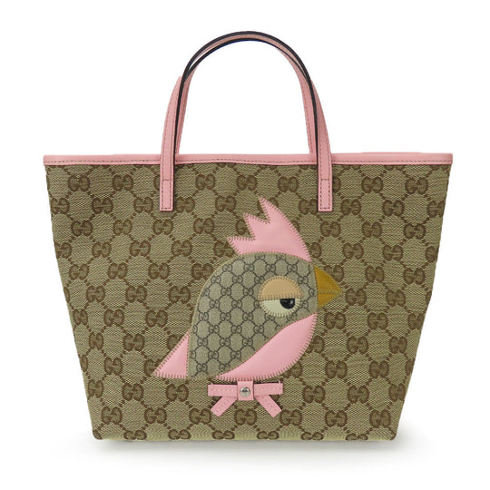 GUCCI Handbag 271101 GG canvas beige Papagallo