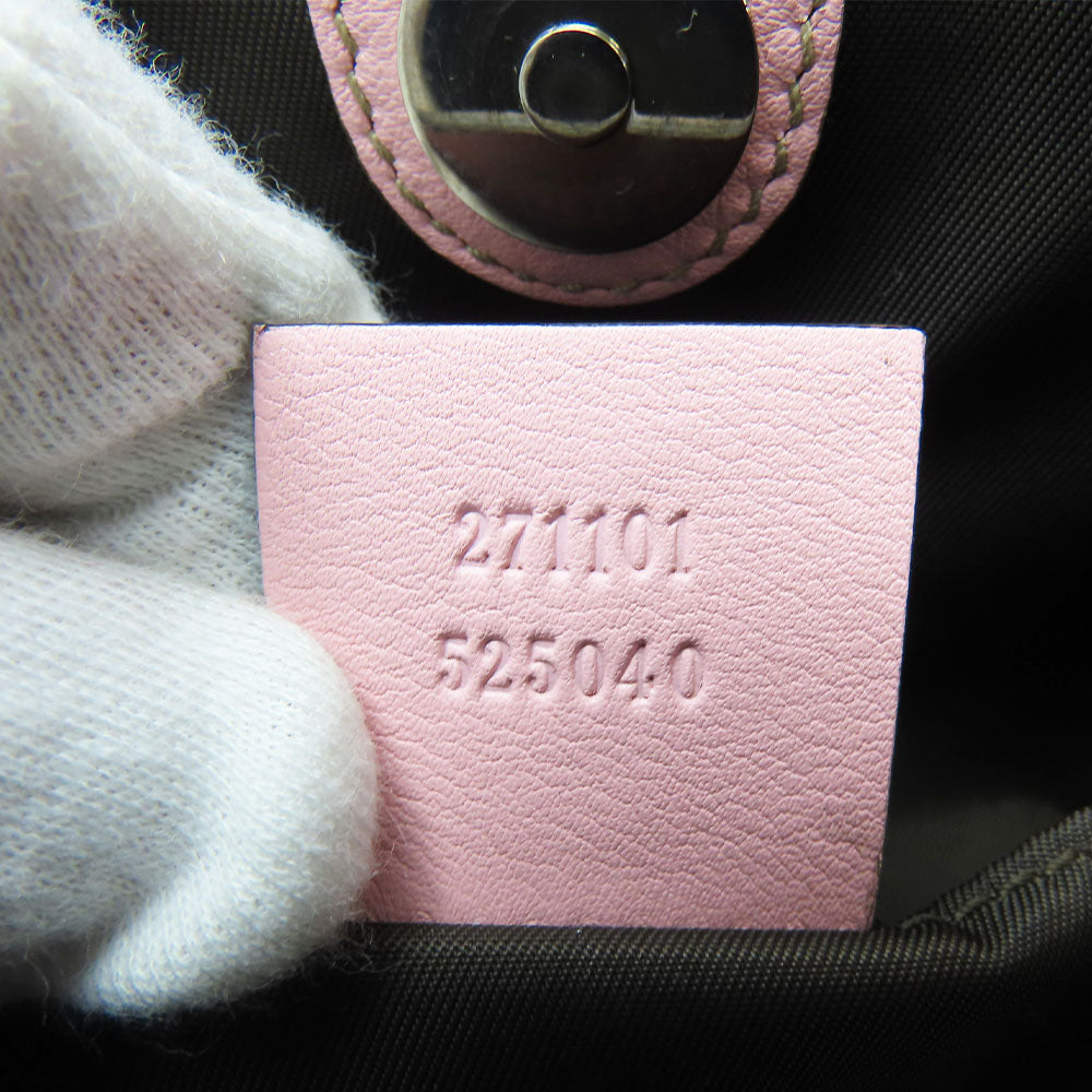 GUCCI Handbag 271101 GG canvas beige Papagallo